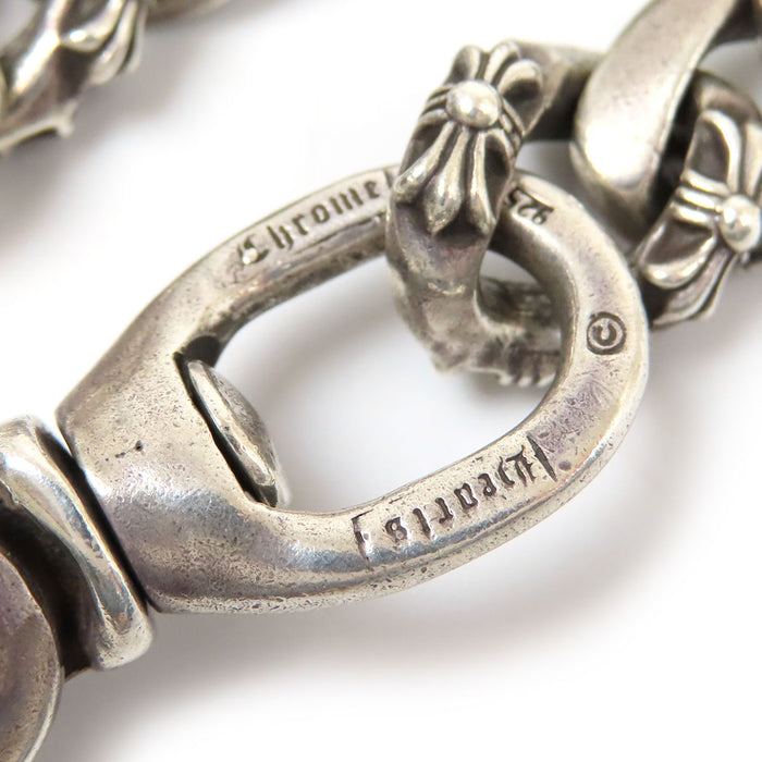CHROME HEARTS  
CH Croix Argent  
Chaîne de portefeuille fantaisie longue 1 pince