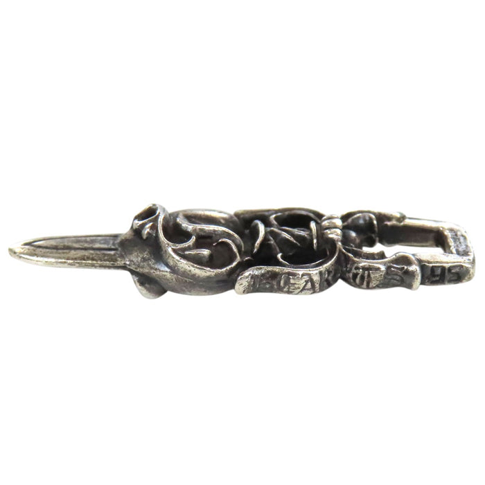 CHROME HEARTS 
CH HEART PUGNALE ARGENTO STERLING 
PUGNALE CUORE CIONDOLO