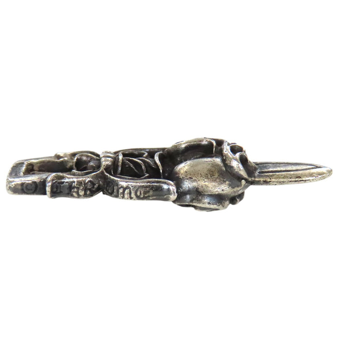 CHROME HEARTS 
CH HEART PUGNALE ARGENTO STERLING 
PUGNALE CUORE CIONDOLO