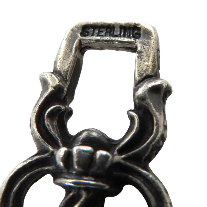 CHROME HEARTS 
CH HEART PUGNALE ARGENTO STERLING 
PUGNALE CUORE CIONDOLO