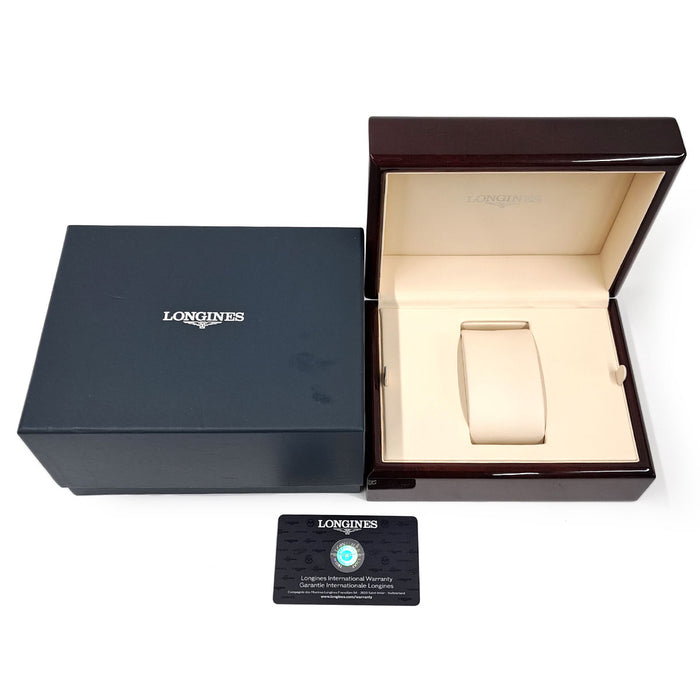 LONGINES 
Master Collection Moonphase 
With box and guarantee
