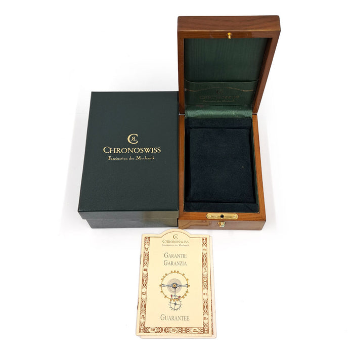 Chronoswiss 
オーパス スケルトン クロノグラフ 
箱ギャラ付