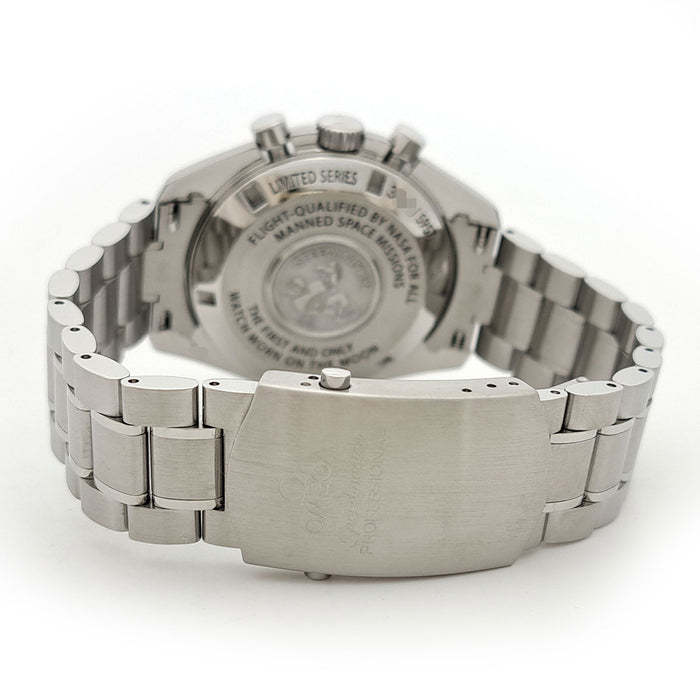 OMEGA 
Speedmaster édition 50e anniversaire FULLSET révisé 
avec boîte et garantie