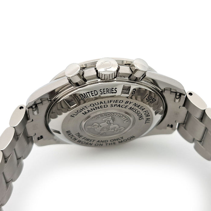 OMEGA 
Speedmaster édition 50e anniversaire FULLSET révisé 
avec boîte et garantie