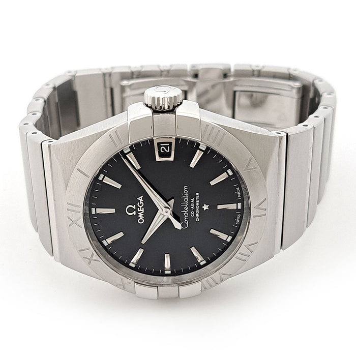 OMEGA 
Constellation 
avec boîte