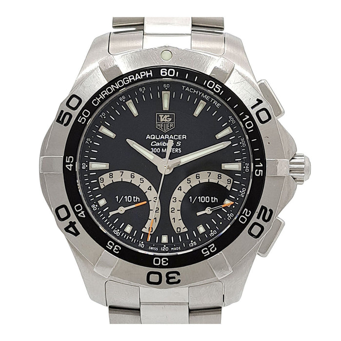 TAG HEUER 
ニューアクアレーサー キャリバーS 
箱ギャラ付