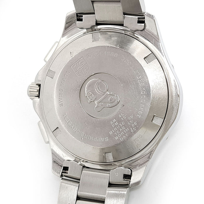 TAG HEUER 
ニューアクアレーサー キャリバーS 
箱ギャラ付