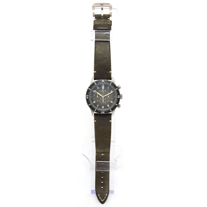 ZENITH 
パイロット クロノメトロ TIPO CP-2 フライバック 
箱ギャラ付