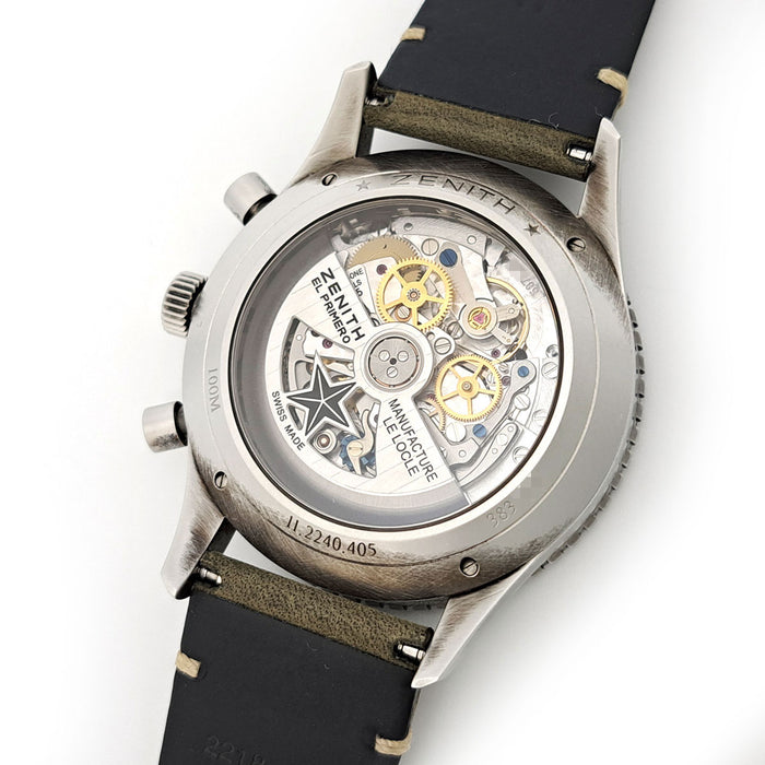 ZENITH 
パイロット クロノメトロ TIPO CP-2 フライバック 
箱ギャラ付