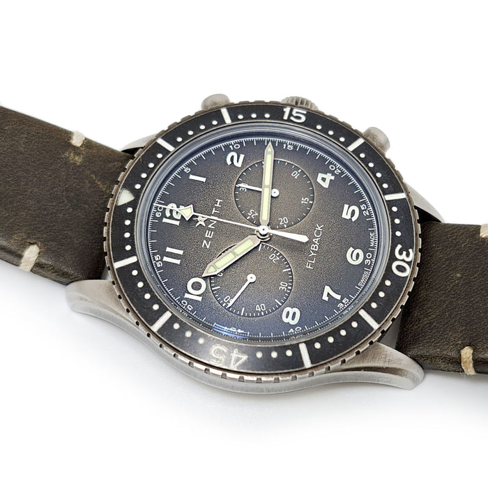 ZENITH 
パイロット クロノメトロ TIPO CP-2 フライバック 
箱ギャラ付