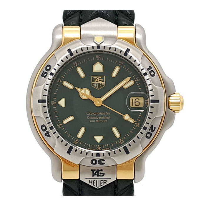 TAG HEUER 
Série 6000 Cadran vert Révisé