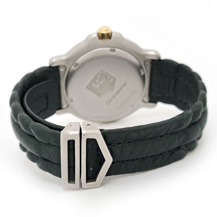 TAG HEUER 
Série 6000 Cadran vert Révisé