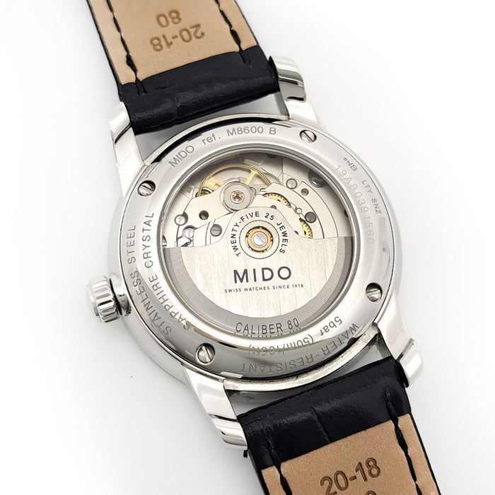 MIDO 
Baroncelli 
avec boîte et garantie