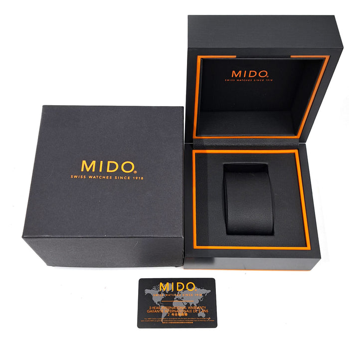 MIDO 
Baroncelli 
avec boîte et garantie