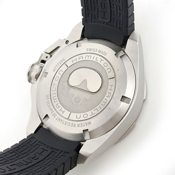 HAMILTON 
カーキ ネイビー オープンウォーター 
箱ギャラ付