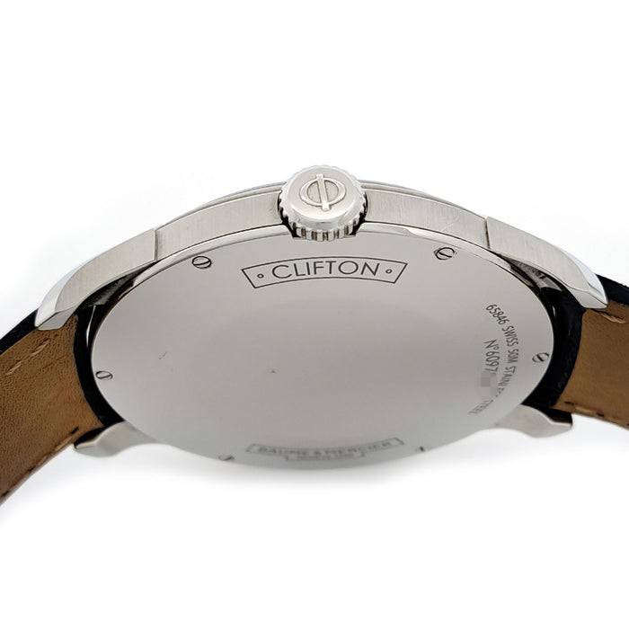 Baume & Mercier 
クリフトン 
箱ギャラ付