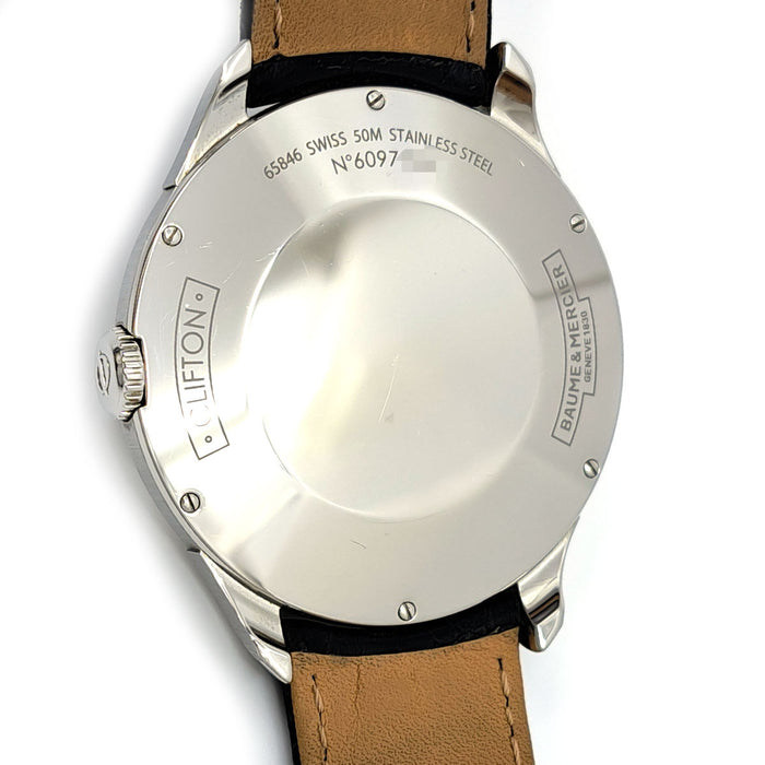 Baume & Mercier 
クリフトン 
箱ギャラ付