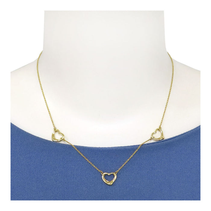 TIFFANY&Co. 
Collana Open Heart con 3 motivi