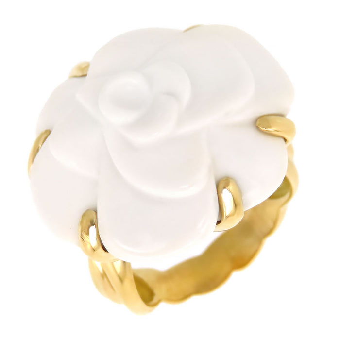 CHANEL 
カメリア リング