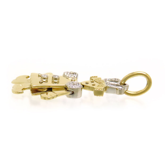 Pomellato 
Pendentif diamant Queen