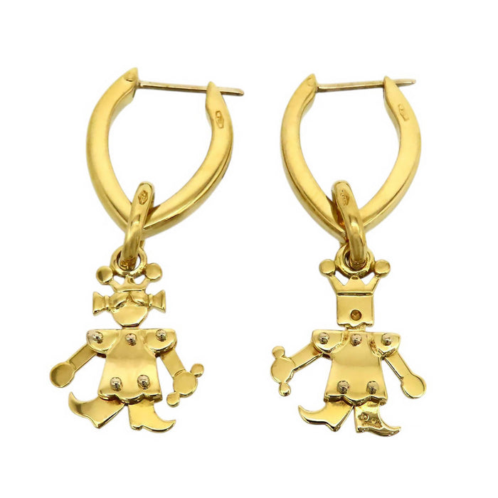 Pomellato 
Boucles d'oreilles King Queen