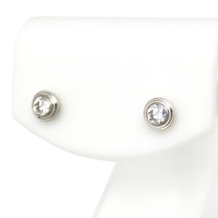 CARTIER 
Orecchini Diamant Légende MM