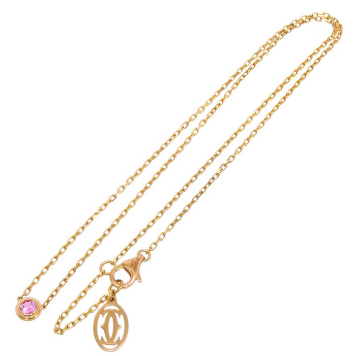 CARTIER 
ディア マン レジェ ネックレス ピンクサファイア