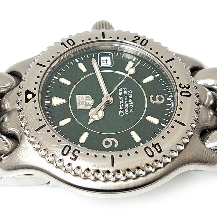 TAG HEUER 
セル リミテッド オートマティック グリーンダイヤル