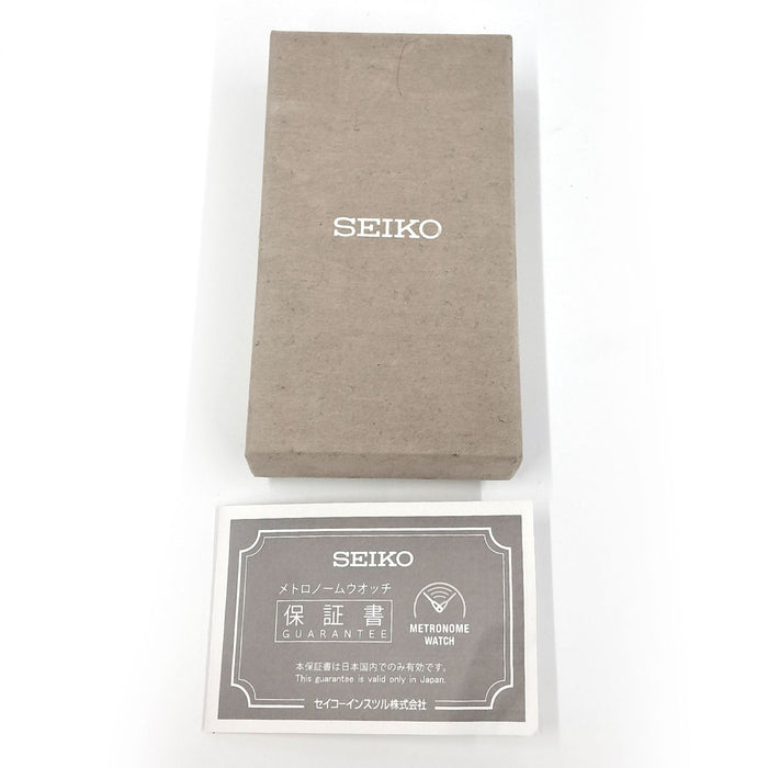 SEIKO 
Metronome Watch 
With box and guarantee