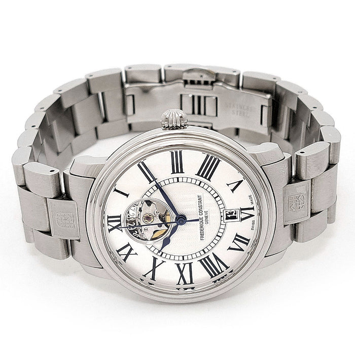 FREDERIQUE CONSTANT  
经典心跳日期款  
附带盒子和保卡