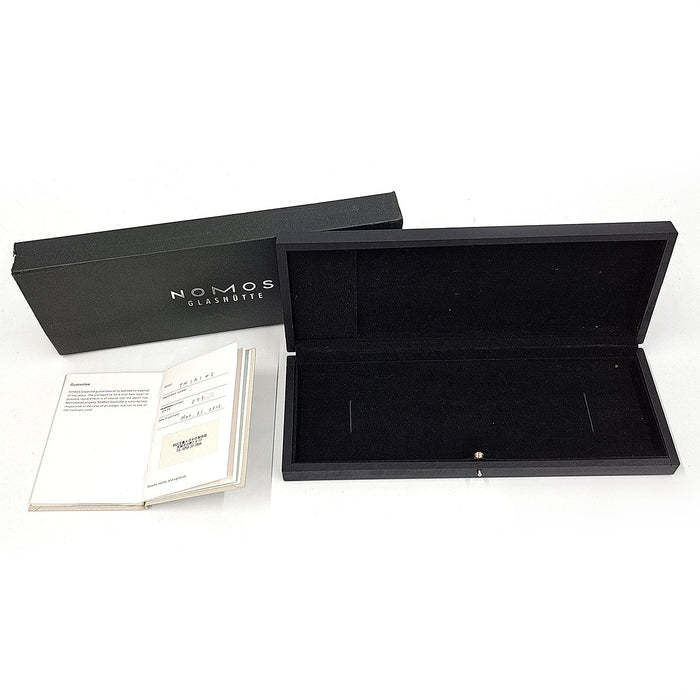 NOMOS Tangente with Box and Warranty Card