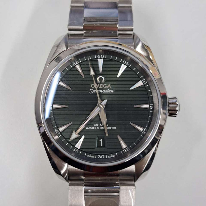 【WHOLESALES】
OMEGA 
220.10.38.20.10.003 
アクアテラ 150M 
箱　保　ピクト　クロノメーター証