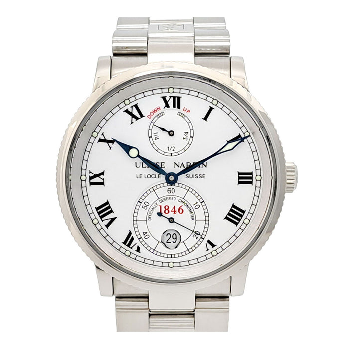 Ulysse Nardin  
Marine Chronomètre  
Avec boîte et garantie