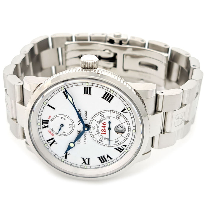 Ulysse Nardin  
Marine Chronomètre  
Avec boîte et garantie