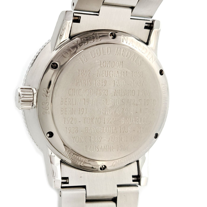 Ulysse Nardin  
Marine Chronomètre  
Avec boîte et garantie