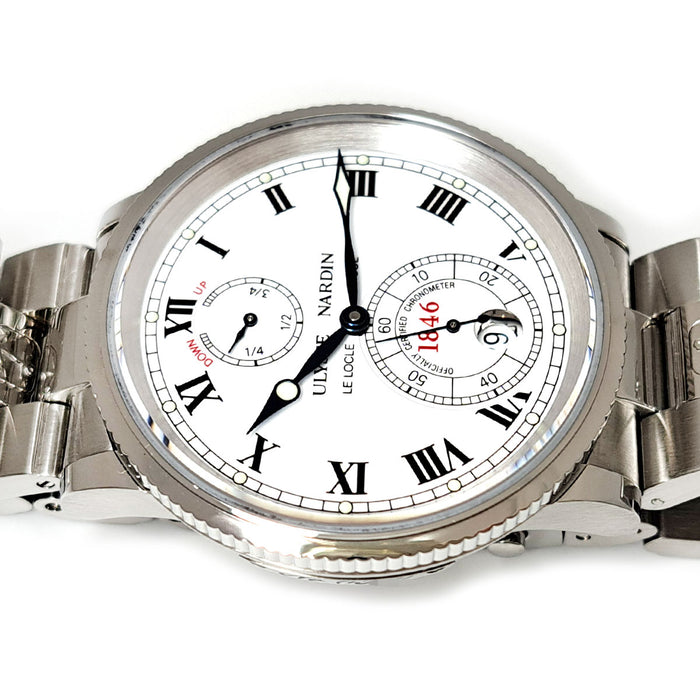 Ulysse Nardin  
Marine Chronomètre  
Avec boîte et garantie