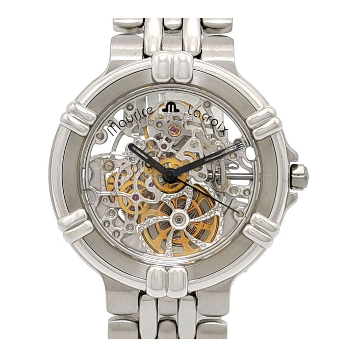 MAURICE LACROIX 
カリプソ スケルトン 
箱ギャラ付