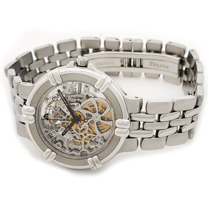 MAURICE LACROIX 
カリプソ スケルトン 
箱ギャラ付