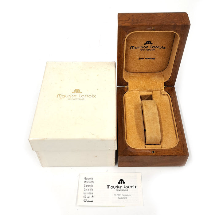 MAURICE LACROIX 
カリプソ スケルトン 
箱ギャラ付