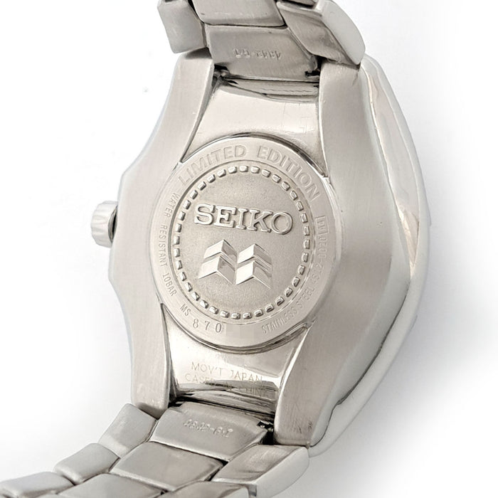 SEIKO 
SUS Mecha SUS GMT limited model red dial overhauled 
with box