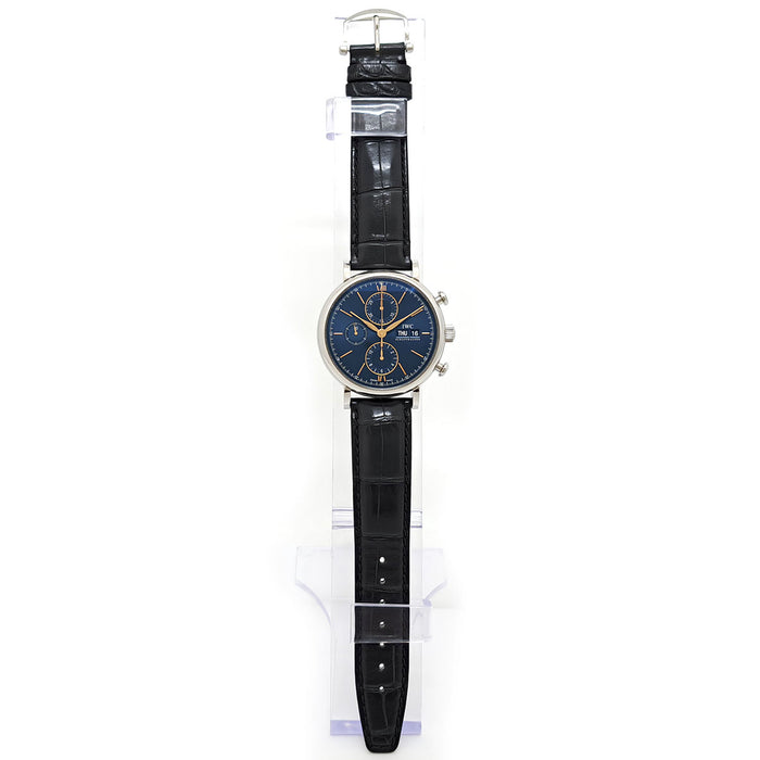 IWC 波爾菲諾計時碼錶 附盒及保卡