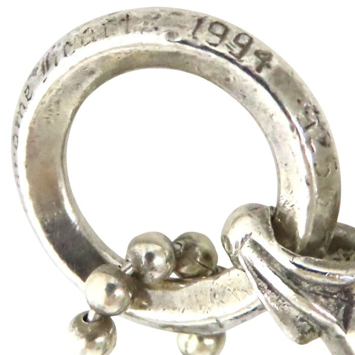 CHROME HEARTS 
CH BS FLARE Argento 
Collana BS Flare