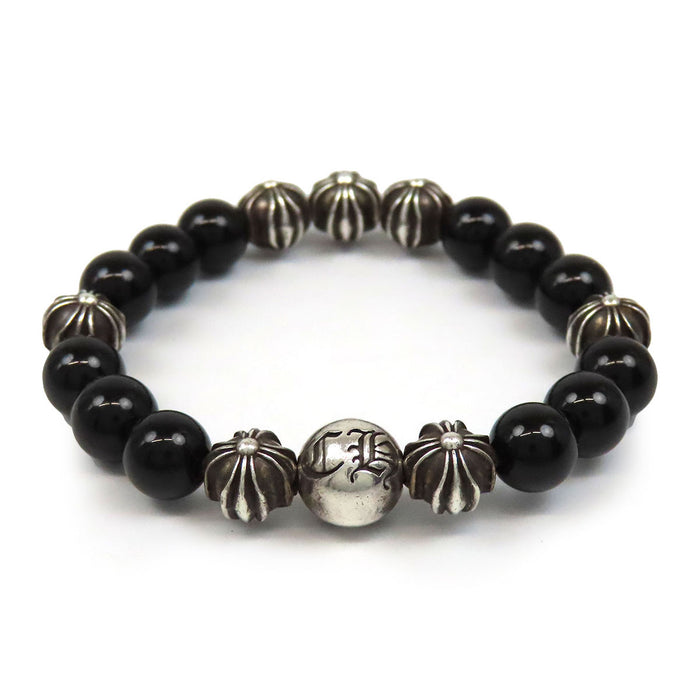 CHROME HEARTS 
クロスボール CH 
BEAD 8mm ビーズ ブレスレット