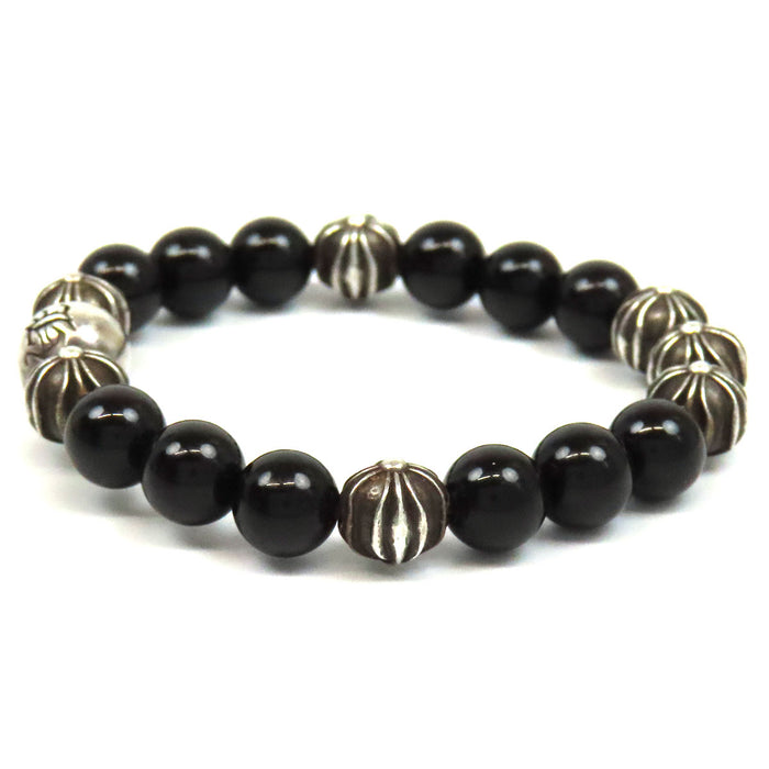 CHROME HEARTS 
クロスボール CH 
BEAD 8mm ビーズ ブレスレット