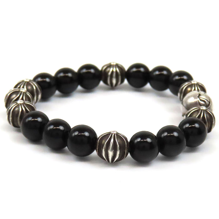 CHROME HEARTS 
クロスボール CH 
BEAD 8mm ビーズ ブレスレット