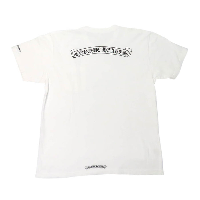 CHROME HEARTS  
CH 標誌棉質  
捲軸標籤印花T恤