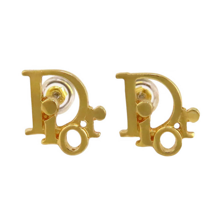 Dior  
標誌 金色金屬  
托特耳環
