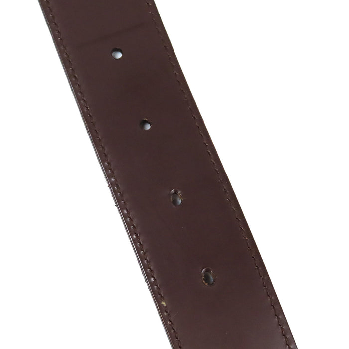 Salvatore Ferragamo  
Cintura reversibile in pelle con doppio Gancini in metallo color argento