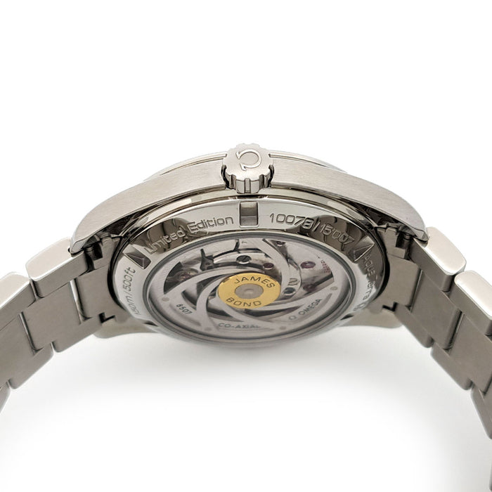 OMEGA 
シーマスター アクアテラ ジェームズ・ボンド 007 世界限定15007本 
箱ギャラ付