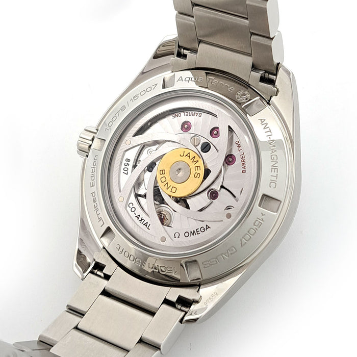 OMEGA 
シーマスター アクアテラ ジェームズ・ボンド 007 世界限定15007本 
箱ギャラ付